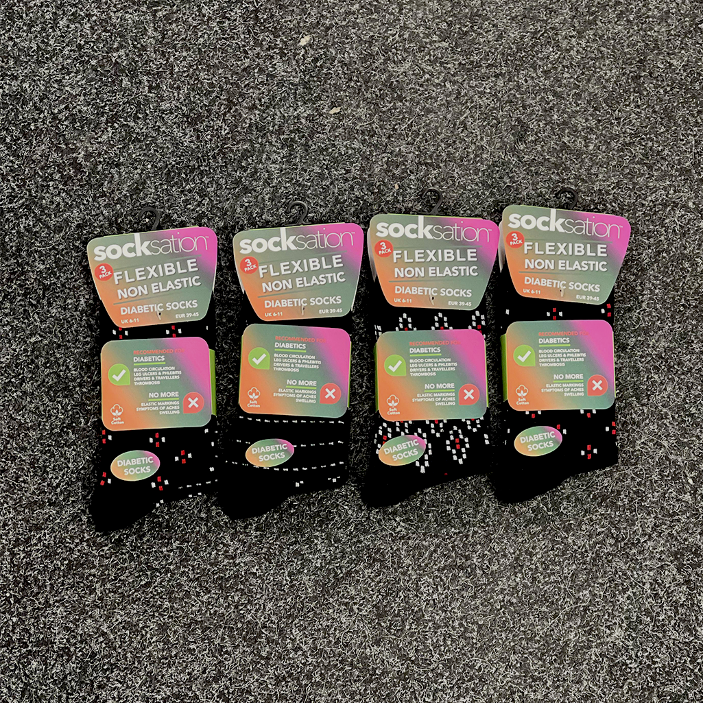 Pack of 4 Sock Station