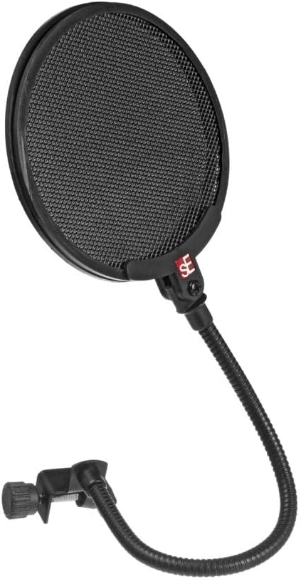 Electronics Dual Pro Pop filter – Professional Fabric and Metal Pop Shield