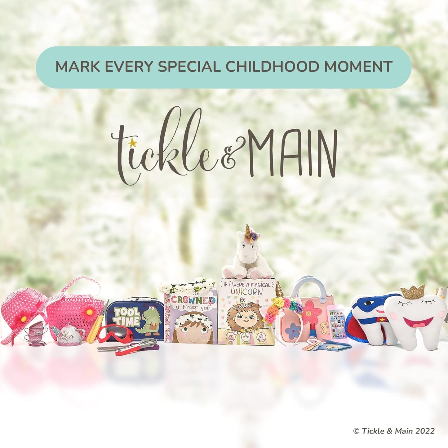Tickle & Main Rub-a-Dub 5-Piece Bath Set with Elephant Towel & Safari Toys