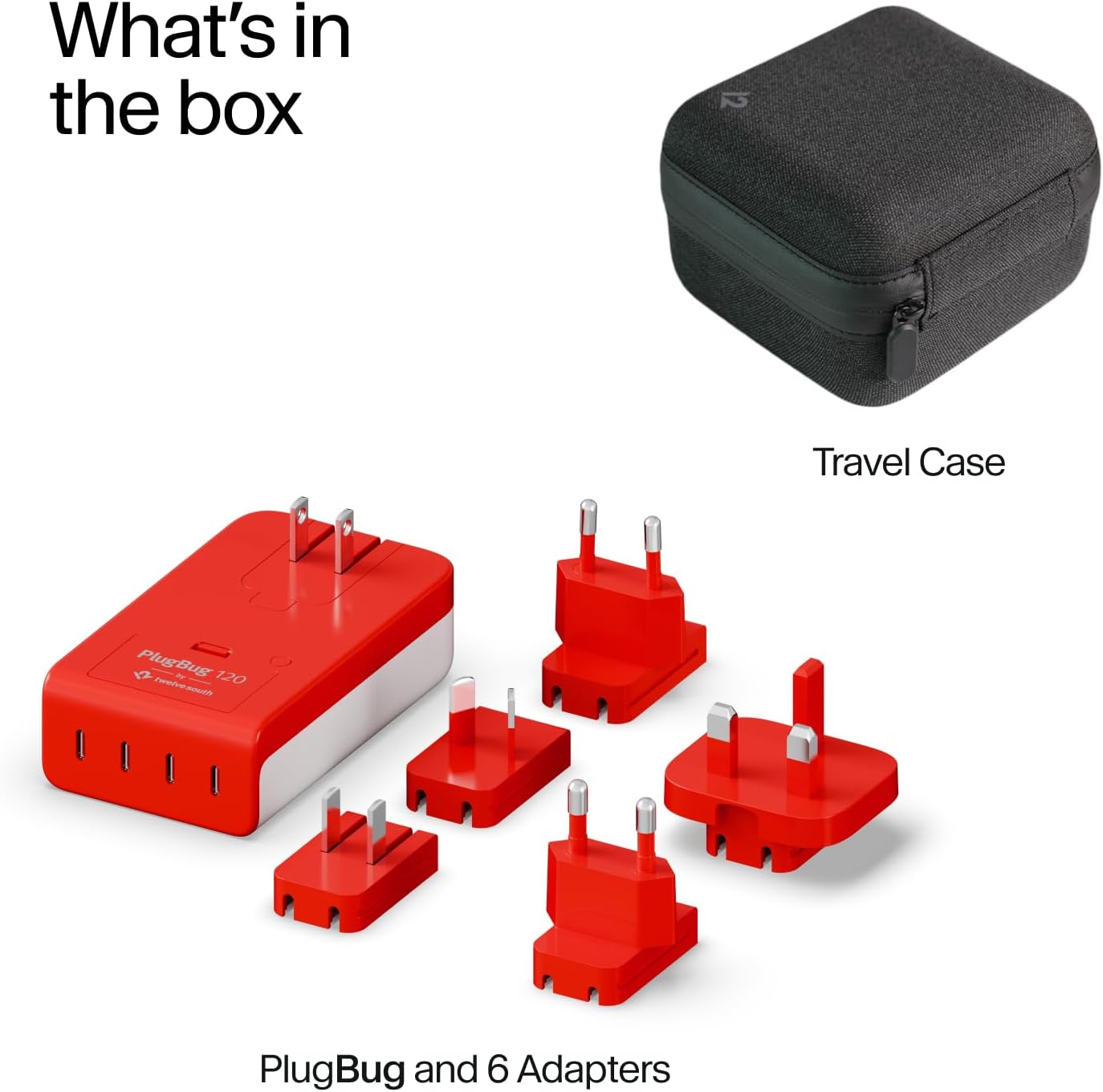 Twelve South PlugBug - 120W 4-Port USB-C Wall Charger