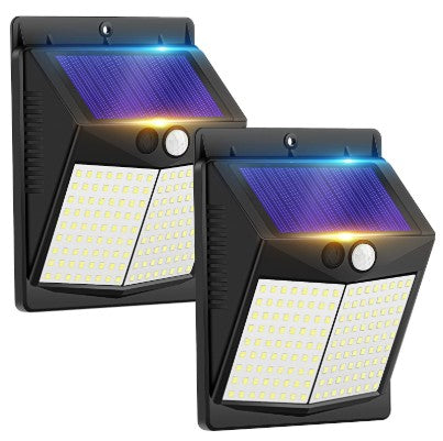 Solar Powered LED Wall Light