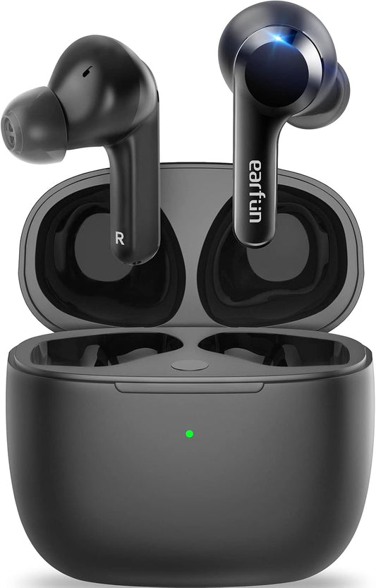 EarFun Wireless Earbuds – Bluetooth In-Ear Headphones with 4 Mics ENC, IPX7 Waterproof, Clear Sound & Deep Bass