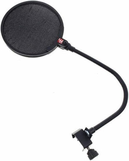 Electronics Dual Pro Pop filter – Professional Fabric and Metal Pop Shield
