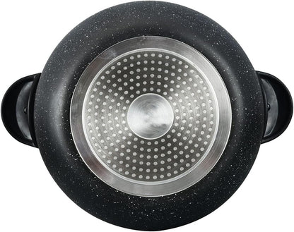 COUSCOUS 3-Piece Cushion Pot 11 L Steamer Steamer Induction Manty Cooker