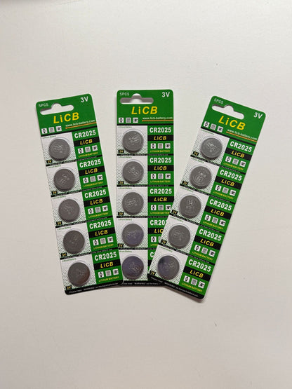 LiCB 15PCS (5pcs Pack) of CR1632 3V Lithium Batteries CR 1632