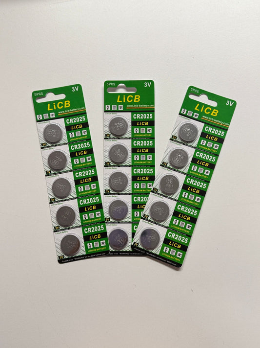 LiCB 15PCS (5pcs Pack) of CR1632 3V Lithium Batteries CR 1632