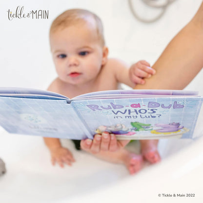 Tickle & Main Rub-a-Dub 5-Piece Bath Set with Elephant Towel & Safari Toys